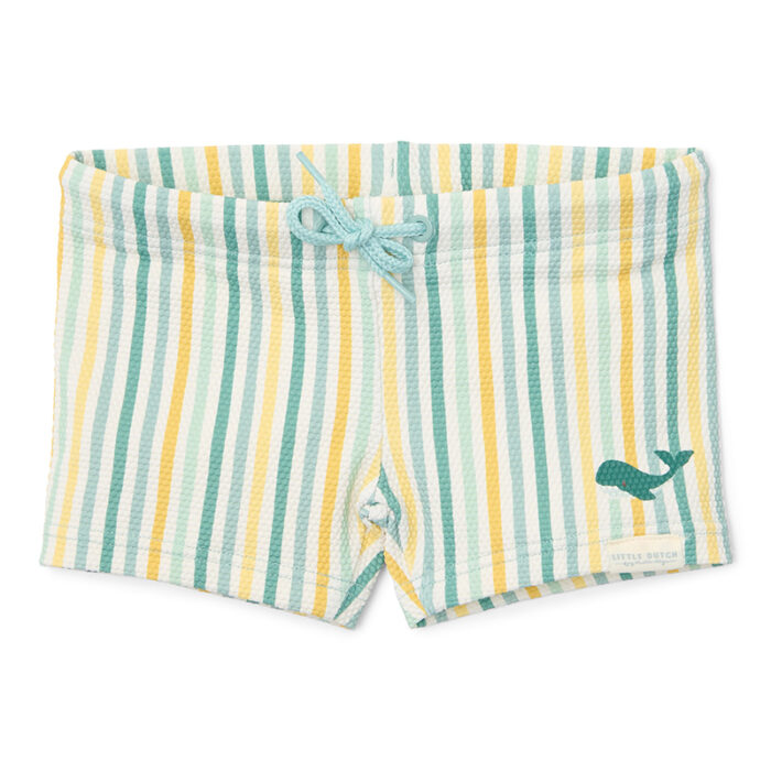 Little Dutch zwemshort - Seashells and Stripes - Afbeelding 4