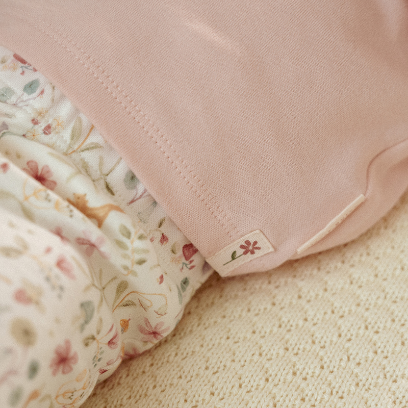 Little Dutch shirt lange mouw - lichtroze - Fairy Garden - Afbeelding 3