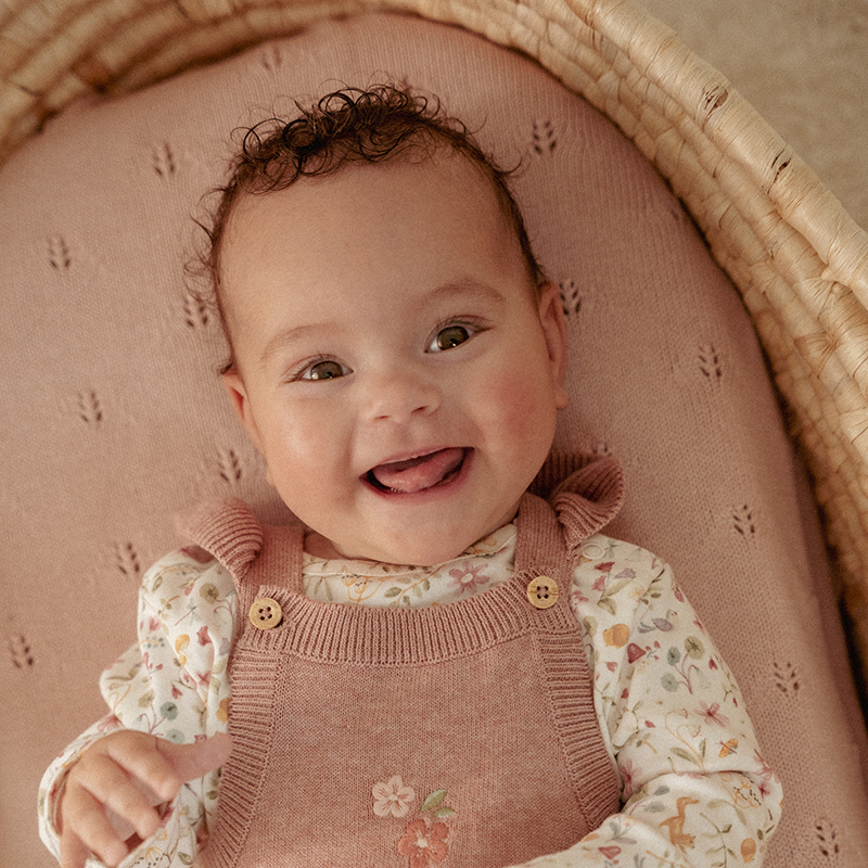 Little Dutch shirt lange mouw - wit Fairy Garden - Afbeelding 3