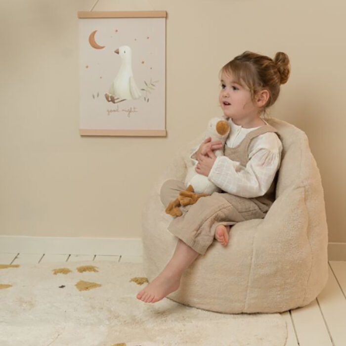 Little Dutch - Kinderfauteuil Teddy - Beige - Afbeelding 2
