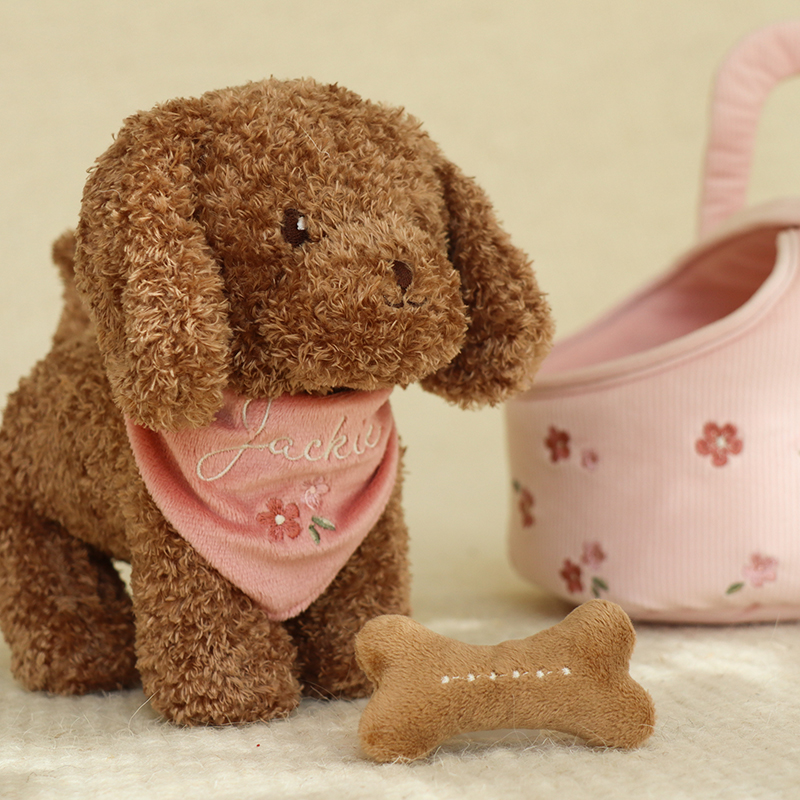 Little Dutch knufflehond in tas