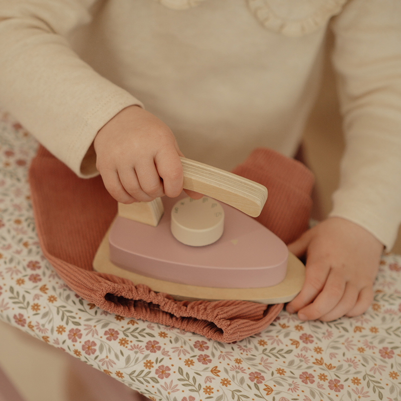 Little Dutch houten strijkplank met strijkijzer - Afbeelding 4