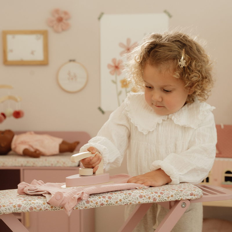 Little Dutch houten strijkplank met strijkijzer - Afbeelding 3