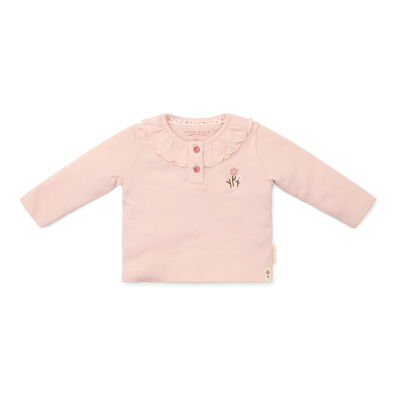 Little Dutch shirt lange mouw - lichtroze - Fairy Garden - Afbeelding 4